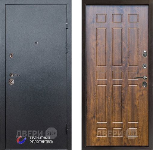 Входная металлическая Дверь Престиж Графит Спарта Дуб в Реутове