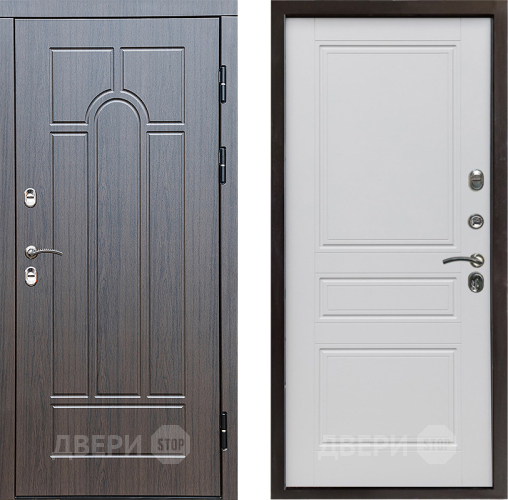 Дверь Престиж TERMO с терморазрывом Арка Классика Белый матовый в Реутове