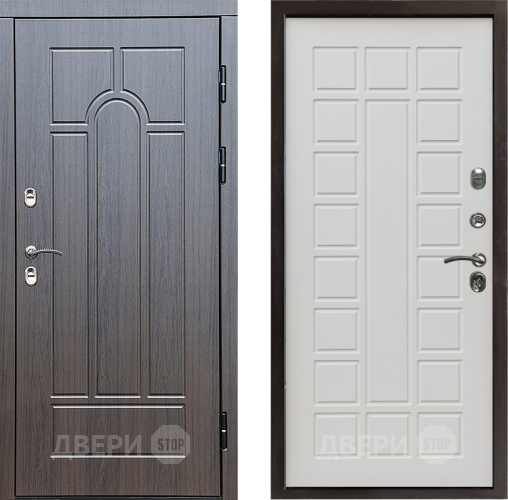 Входная металлическая Дверь Престиж TERMO с терморазрывом Арка Престиж Бежевый мат в Реутове