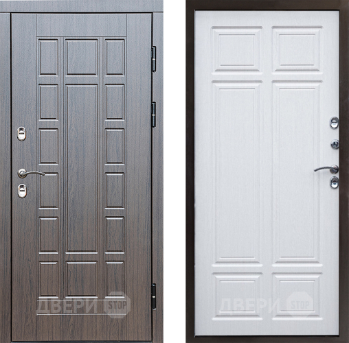 Входная металлическая Дверь Престиж TERMO с терморазрывом Престиж Премиум Лиственница белая в Реутове