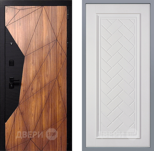 Дверь Заводские двери Морра Упра Белый софт в Реутове