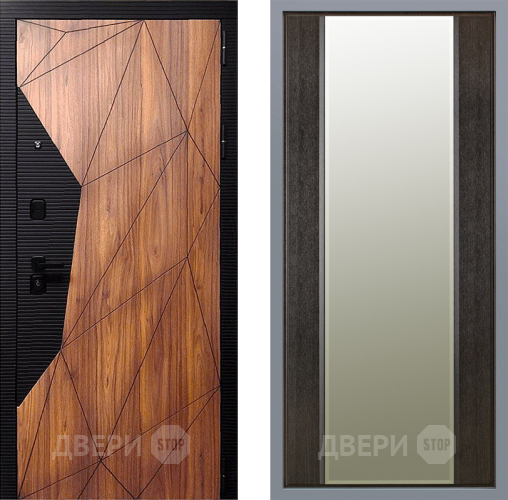 Дверь Заводские двери Морра Зеркало Макси Венге в Реутове