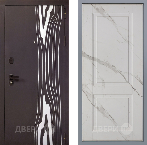 Дверь Заводские двери Леванте Доррен Мрамор белый в Реутове