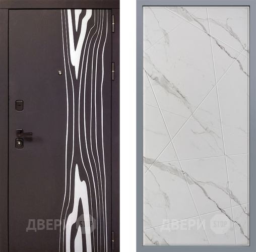 Дверь Заводские двери Леванте Флитта Мрамор белый в Реутове