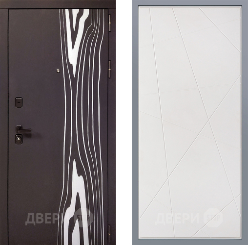 Дверь Заводские двери Леванте Флитта Белый софт в Реутове