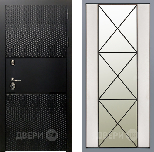 Дверь Заводские двери Тефлон Зеркало Перфекто Структурное дерево в Реутове