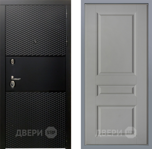 Дверь Заводские двери Тефлон Стокгольм Грей софт в Реутове