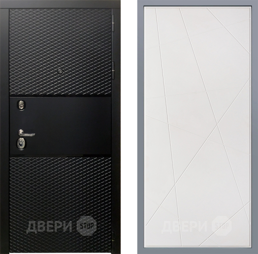 Дверь Заводские двери Тефлон Флитта Белый софт в Реутове