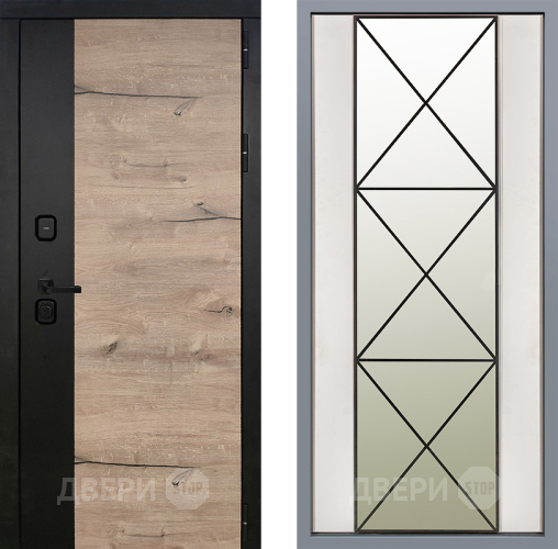 Дверь Заводские двери Ларте Зеркало Перфекто Структурное дерево в Реутове