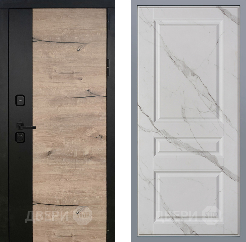 Дверь Заводские двери Ларте Стокгольм Мрамор белый в Реутове