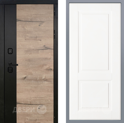 Дверь Заводские двери Ларте Доррен Белый софт в Реутове