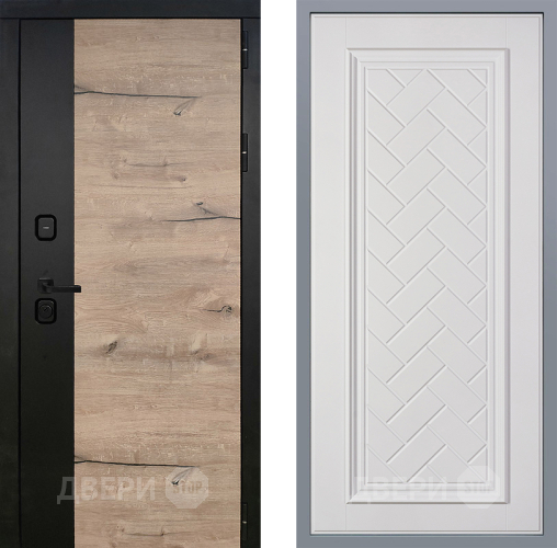 Дверь Заводские двери Ларте Упра Белый софт в Реутове