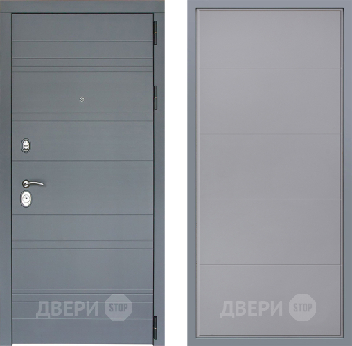 Дверь Заводские двери Лира Софт графит Тривия Грей софт в Реутове