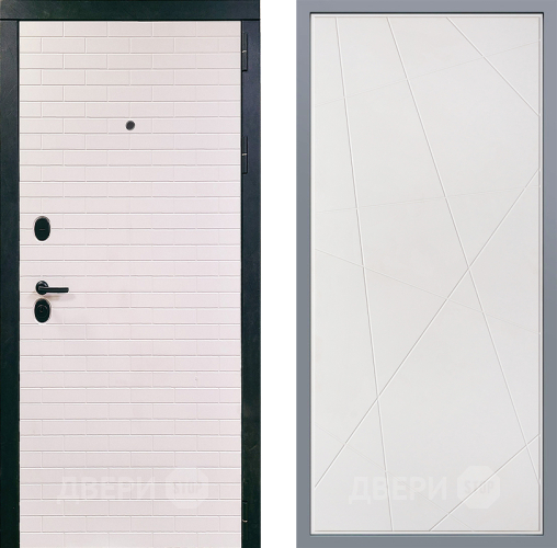 Дверь Заводские двери Сохо Флитта Белый софт в Реутове