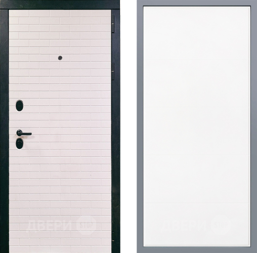 Дверь Заводские двери Сохо Тривия Белый софт в Реутове