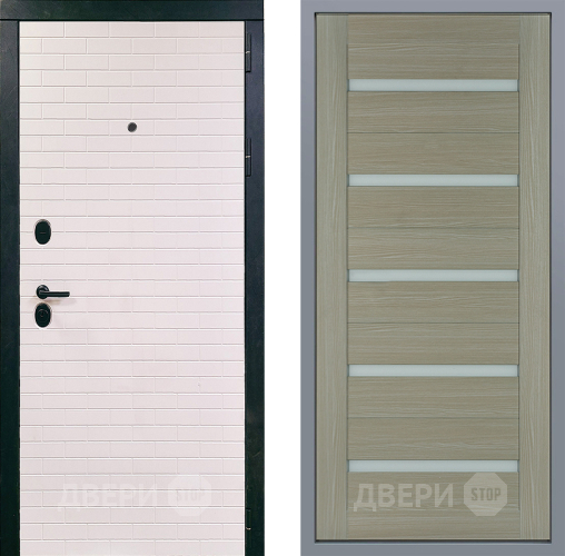 Дверь Заводские двери Сохо СБ-1 Капучино в Реутове