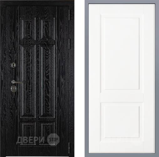 Дверь Заводские двери Мюнхен Доррен Белый софт в Реутове