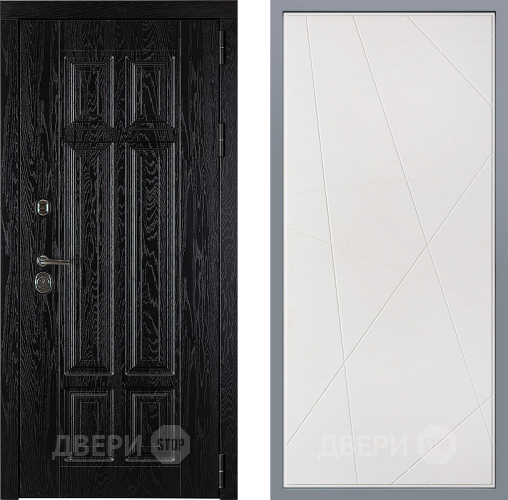 Дверь Заводские двери Мюнхен Флитта Белый софт в Реутове