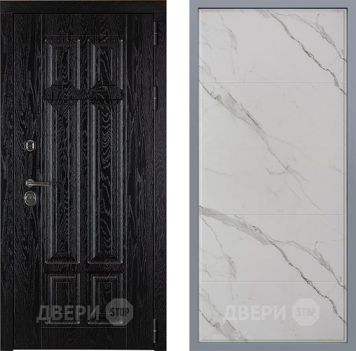 Дверь Заводские двери Мюнхен Тривия Мрамор белый в Реутове