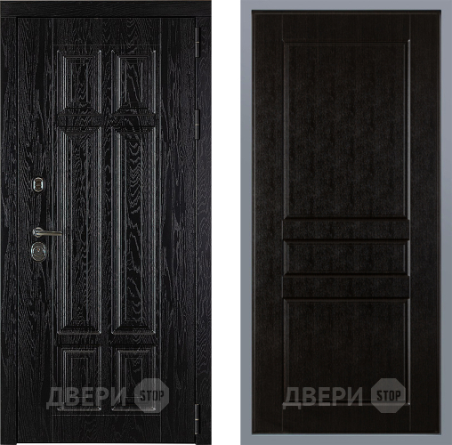 Дверь Заводские двери Мюнхен К-2 Венге в Реутове