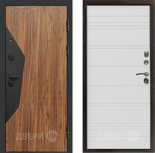 Входная металлическая Дверь Престиж Avangard Line Белый в Реутове