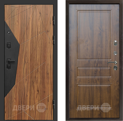 Входная металлическая Дверь Престиж Avangard Классика Дуб в Реутове