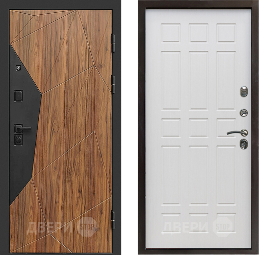 Входная металлическая Дверь Престиж Avangard Спарта Лиственница белая в Реутове