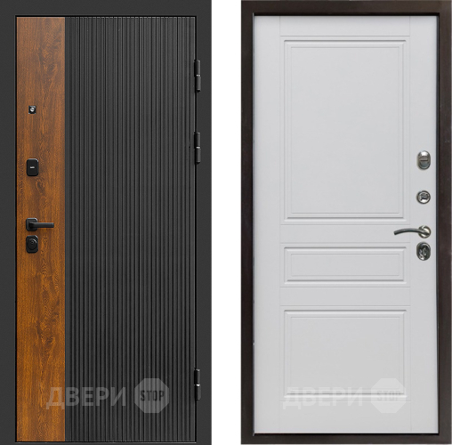 Входная металлическая Дверь Престиж Prestizh Классика Белый матовый в Реутове