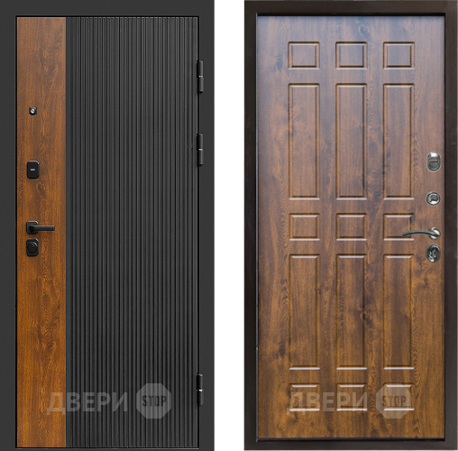 Входная металлическая Дверь Престиж Prestizh Спарта Дуб в Реутове