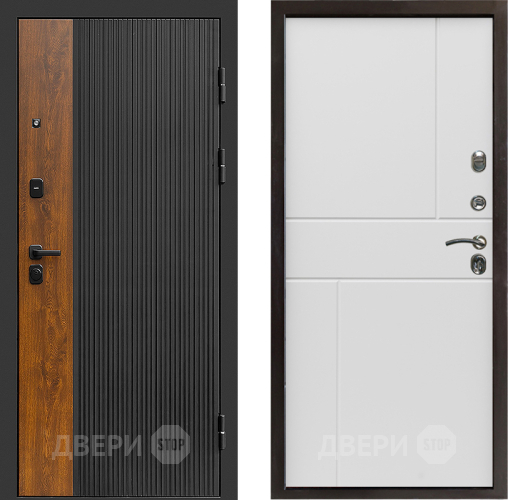 Дверь Престиж Prestizh Горизонт Бетон белый в Реутове