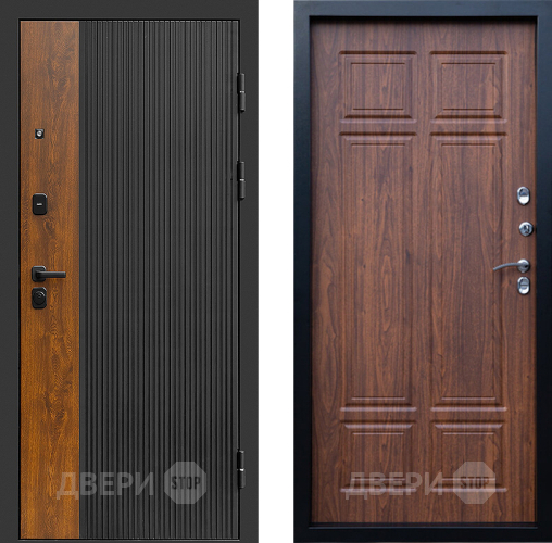 Входная металлическая Дверь Престиж Prestizh Премиум Орех темный в Реутове