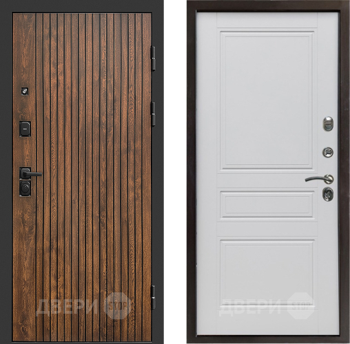 Входная металлическая Дверь Престиж Tvist Классика Белый матовый в Реутове