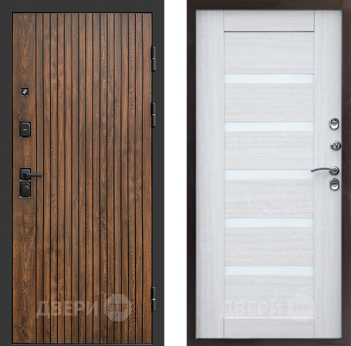 Входная металлическая Дверь Престиж Tvist Царга Лиственница белая в Реутове