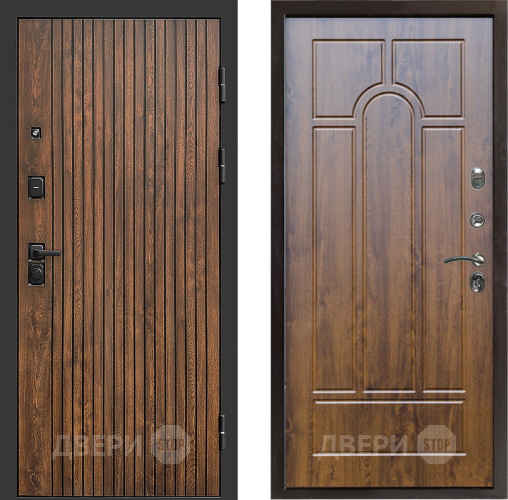 Входная металлическая Дверь Престиж Tvist Арка Дуб в Реутове