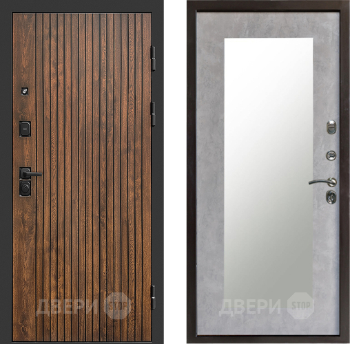 Дверь Престиж Tvist Зеркло Пастораль Бетон светлый в Реутове