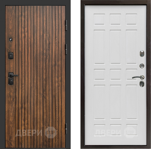 Входная металлическая Дверь Престиж Tvist Спарта Белое дерево в Реутове