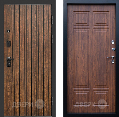 Входная металлическая Дверь Престиж Tvist Премиум Орех темный в Реутове