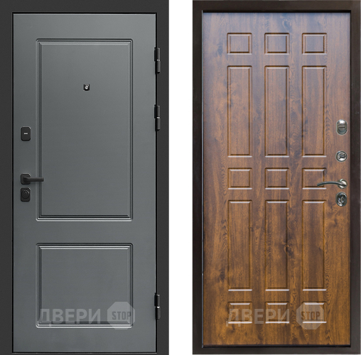 Входная металлическая Дверь Престиж Verona Спарта Дуб в Реутове