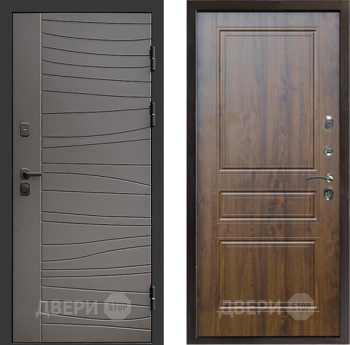 Входная металлическая Дверь Престиж Siciliya Классика Дуб в Реутове