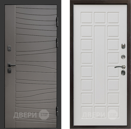 Входная металлическая Дверь Престиж Siciliya Престиж Бежевый мат в Реутове