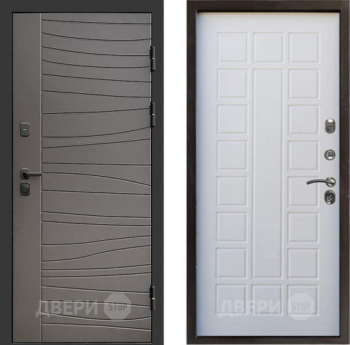 Входная металлическая Дверь Престиж Siciliya Престиж Белое дерево в Реутове