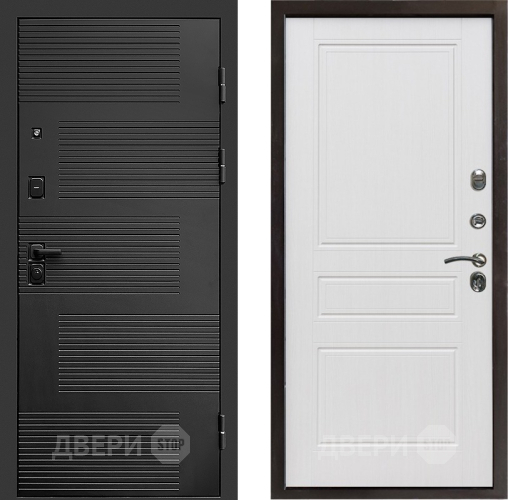 Входная металлическая Дверь Престиж Favorit Классика Белое дерево в Реутове