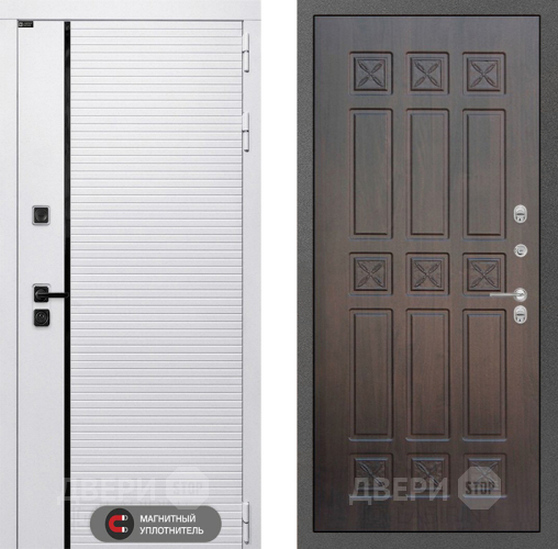 Входная металлическая Дверь Лабиринт (LABIRINT) Royal 16 VINORIT Алмон 28 в Реутове