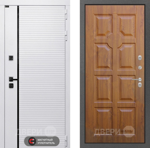 Входная металлическая Дверь Лабиринт (LABIRINT) Royal 17 Дуб золото в Реутове