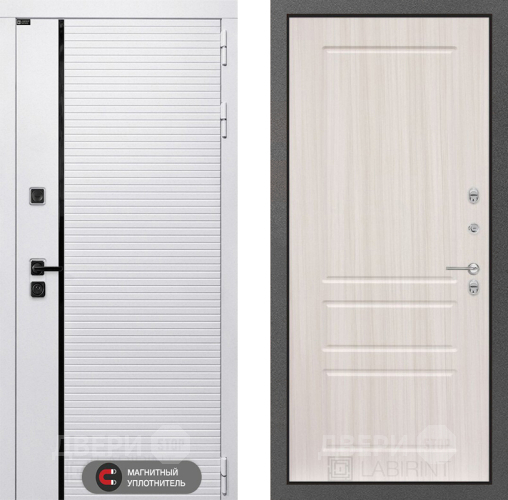 Дверь Лабиринт (LABIRINT) Royal 03 Сандал белый в Реутове