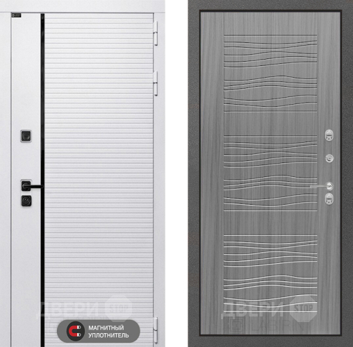 Входная металлическая Дверь Лабиринт (LABIRINT) Royal 06 Сандал грей в Реутове