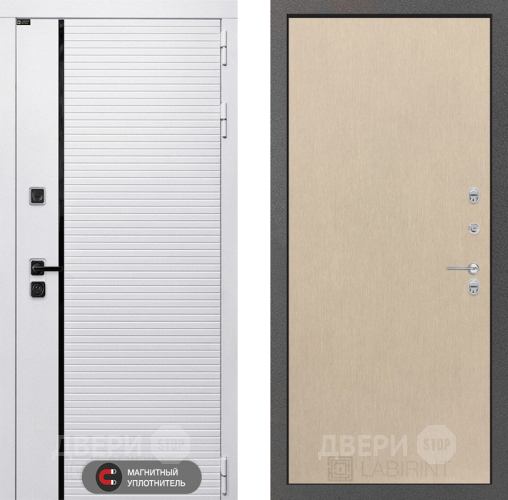 Входная металлическая Дверь Лабиринт (LABIRINT) Royal 05 Венге светлый в Реутове