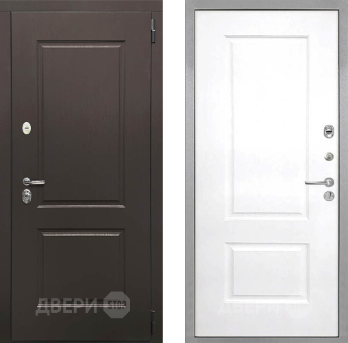 Входная металлическая Дверь Интекрон (INTECRON) Кампо Альба Роял Вуд белый в Реутове