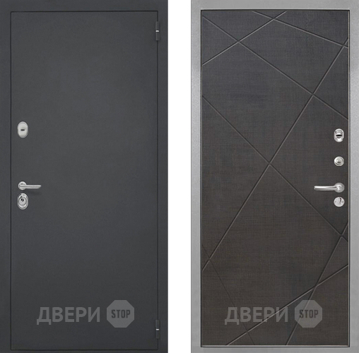 Входная металлическая Дверь Интекрон (INTECRON) Гектор Лучи-М Венге распил кофе в Реутове