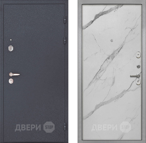 Дверь Интекрон (INTECRON) Колизей Гладкая Мрамор натуральный арктик в Реутове